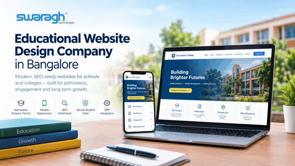 Educational Website Design Company in Bangalore 